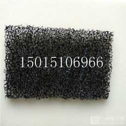供應深圳通風防塵海綿網 孔徑大小過濾海綿廠家 爆破海綿制品高清大圖